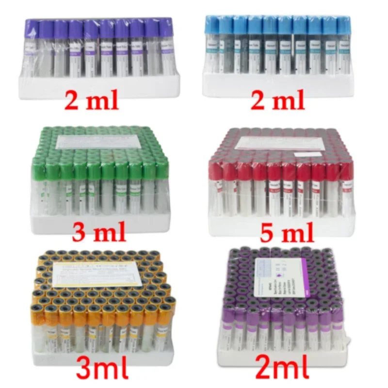 Blood Collection Tube - Medical Lab สูญญากาศเลือดการแข็งตัว/หลอด/EDTA หลอด 2/3/5ML Pet