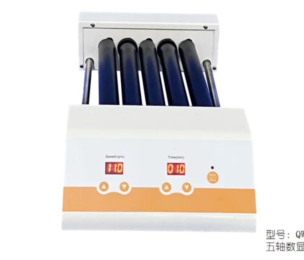 Blood Collection Tube - เครื่องผสมเลือดแบบหมุนแนวนอน 5R Collers พร้อมตัวหมุนหลอดเก็บเลือด ความเร็ว 110