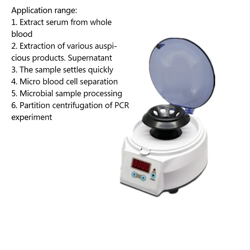 Medical Lab Upgrade - อัพเกรดความเร็วสูงไฟฟ้า Microcentrifuge MINI Medical Laboratory Microcentrifuge