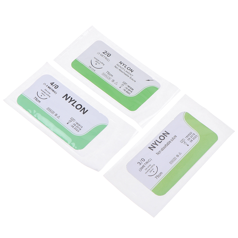 ชุดอุปกรณ์เย็บแผลไนลอน 12 ชิ้น - Medical Lab Kit บทวิจารณ์และราคา