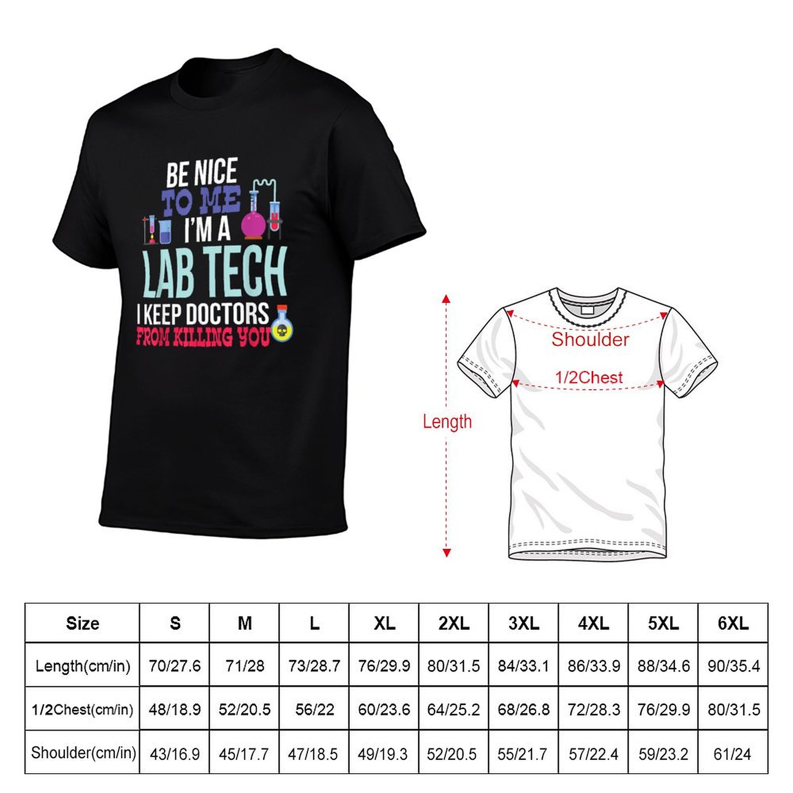 เสื้อยืดตลกๆ สำหรับช่างเทคนิคห - Medical Laboratory Technician บทวิจารณ์และราคา
