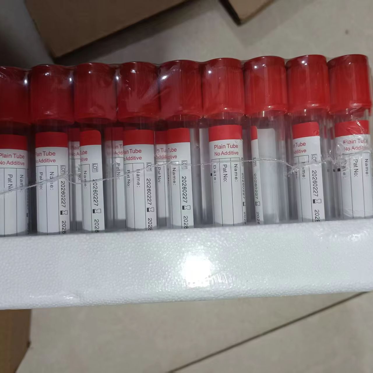 หลอดเก็บเลือดสุญญากาศแบบไม่มีส - Blood Collection Tube บทวิจารณ์และราคา