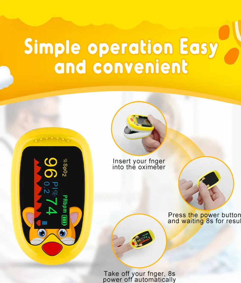 เครื่องวัดออกซิเจนในเลือด USB  - Digital Thermometer Infrared บทวิจารณ์และราคา