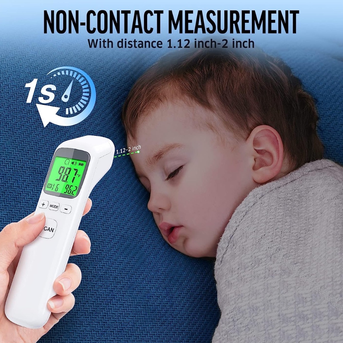 เครื่องวัดอุณหภูมิสำหรับผู้ใหญ - Digital Thermometer Infrared บทวิจารณ์และราคา