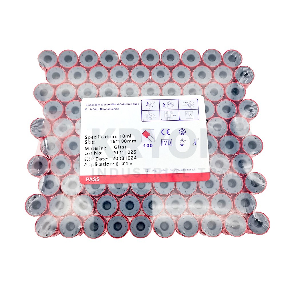 หลอดเก็บเลือดสุญญากาศพลาสติกธร - Blood Collection Tube บทวิจารณ์และราคา