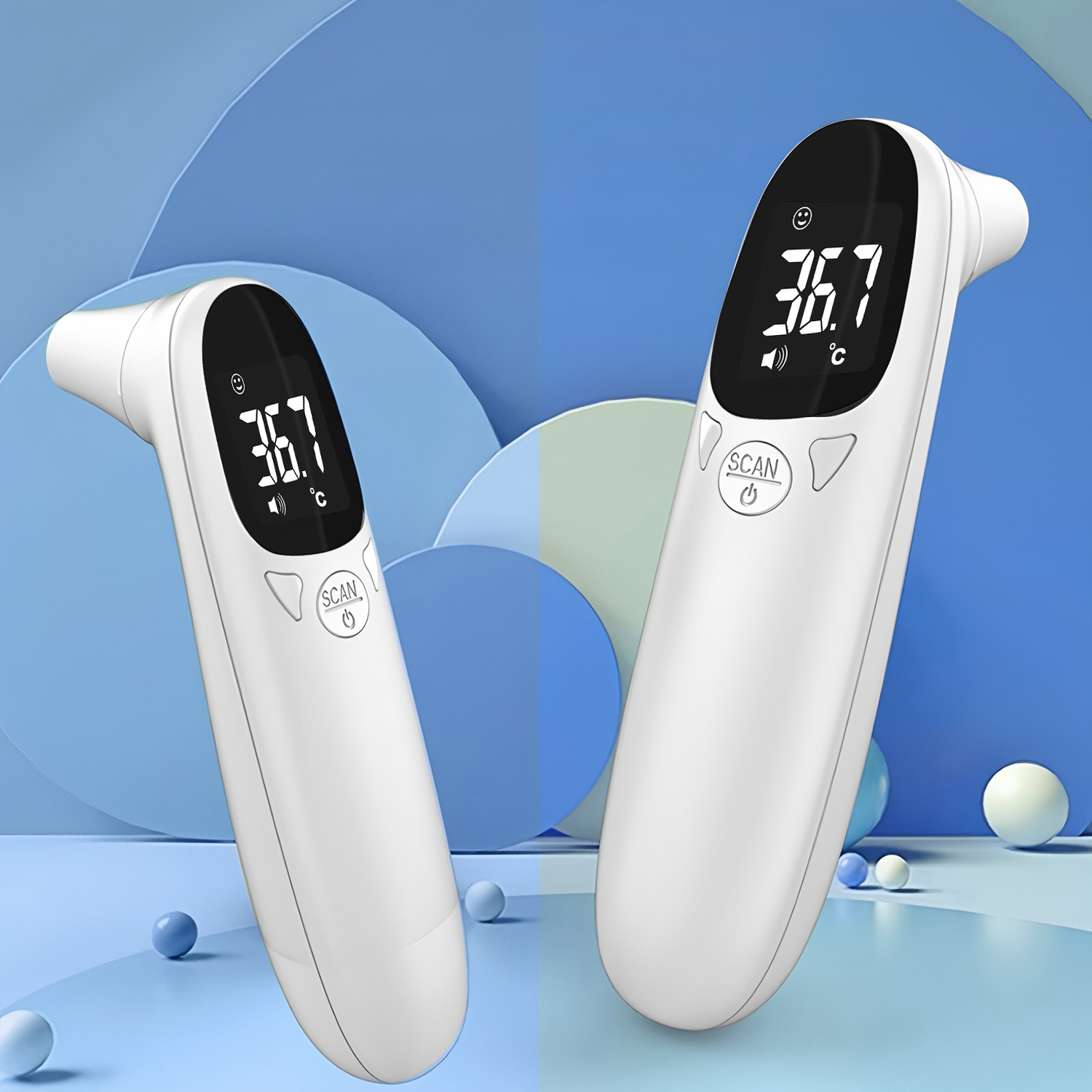 เครื่องวัดอุณหภูมิอินฟราเรดทาง - Digital Thermometer Infrared บทวิจารณ์และราคา