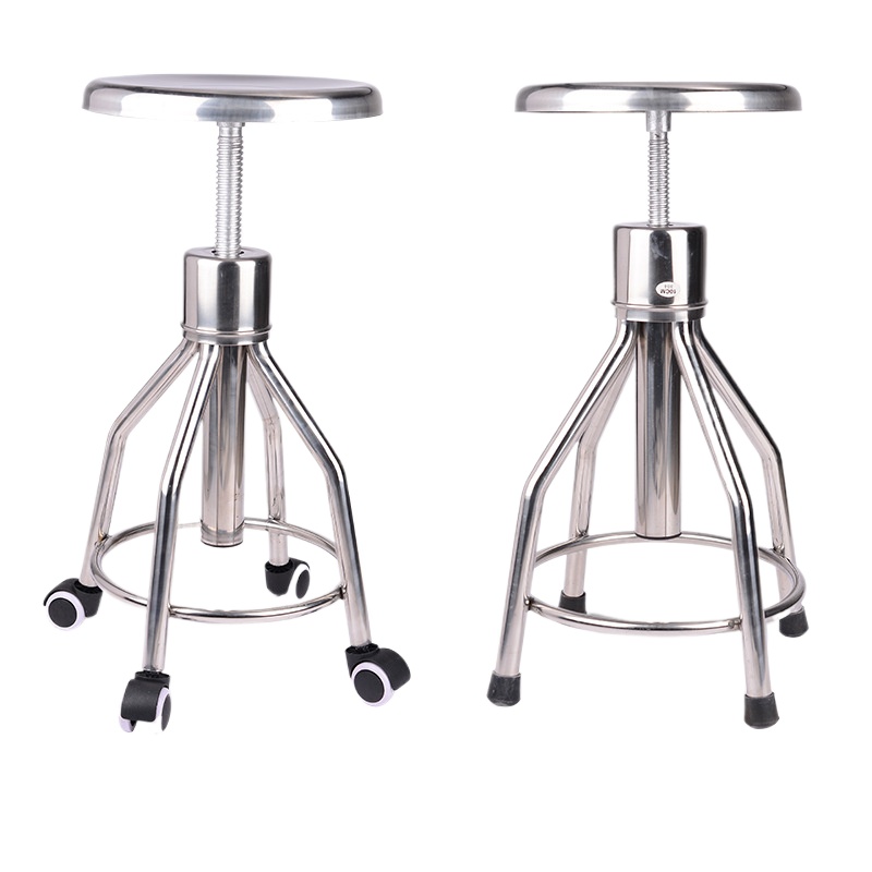 เก้าอี้กลมยกได้ สแตนเลส 304 สำ - Medical Lab Chair บทวิจารณ์และราคา