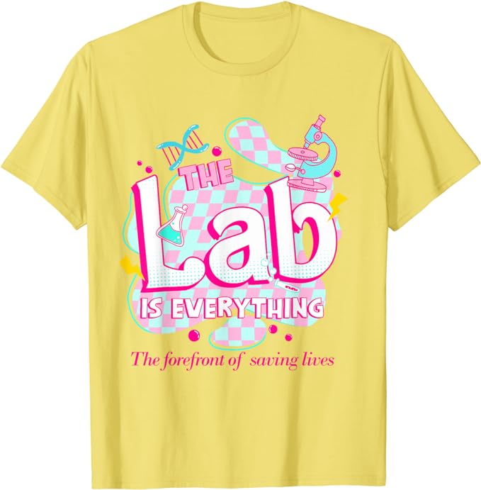 เสื้อยืดลายกราฟิกสำหรับทีมเทคน - Medical Lab Week บทวิจารณ์และราคา