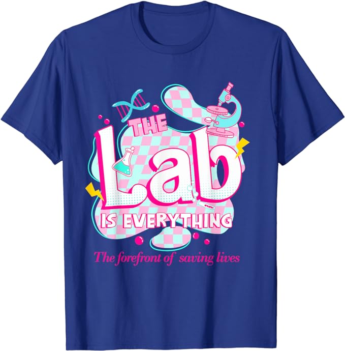 เสื้อยืดลายกราฟิกสำหรับทีมเทคน - Medical Lab Week บทวิจารณ์และราคา