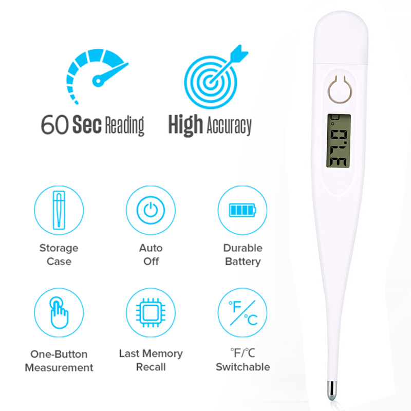 เครื่องวัดอุณหภูมิในครัวเรือนเ - Digital Thermometer Infrared บทวิจารณ์และราคา