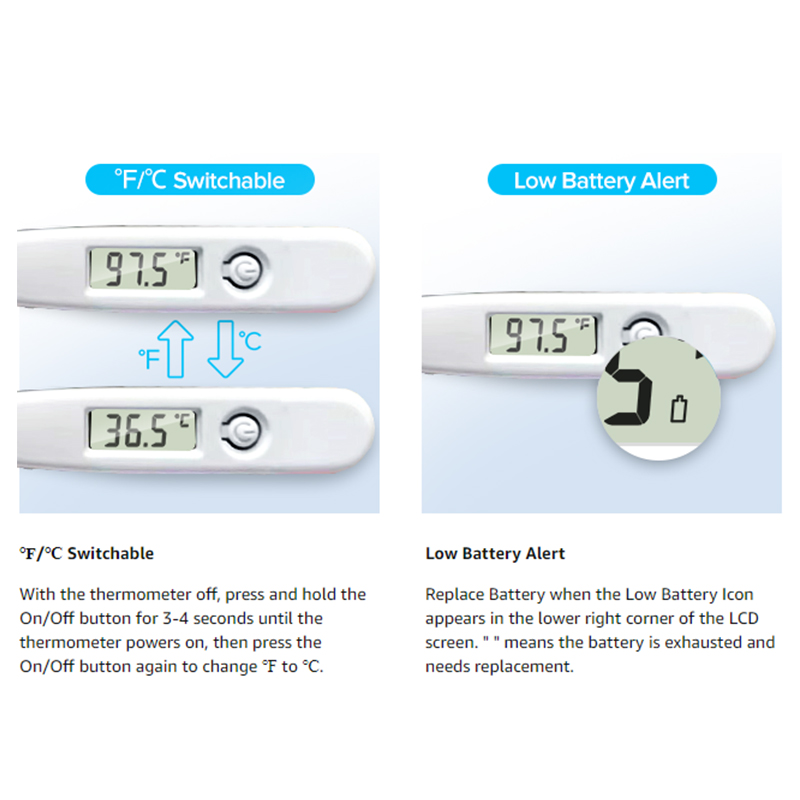 เครื่องวัดอุณหภูมิในครัวเรือนเ - Digital Thermometer Infrared บทวิจารณ์และราคา