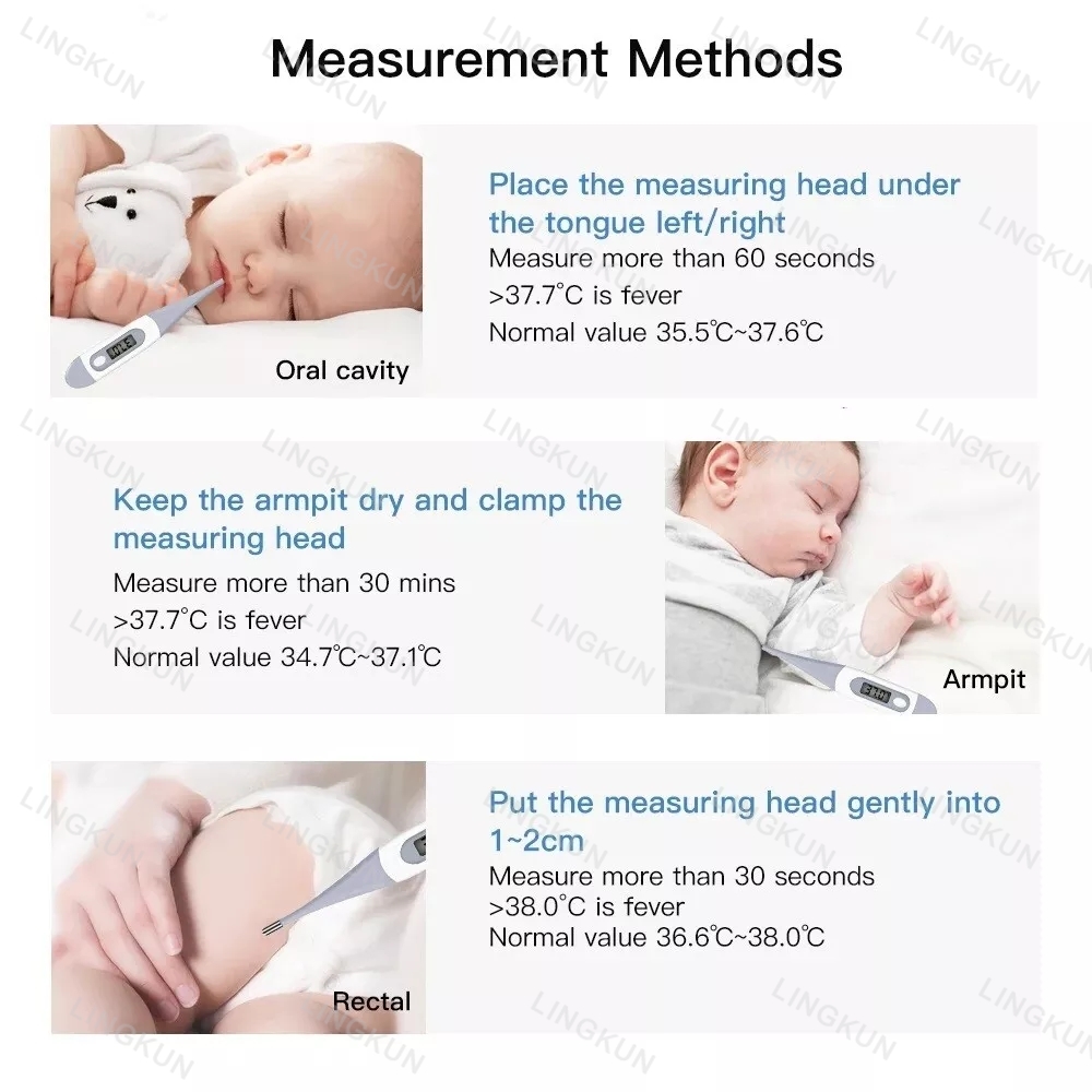 เทอร์โมมิเตอร์สําหรับผู้ใหญ่,  - Digital Thermometer Infrared บทวิจารณ์และราคา