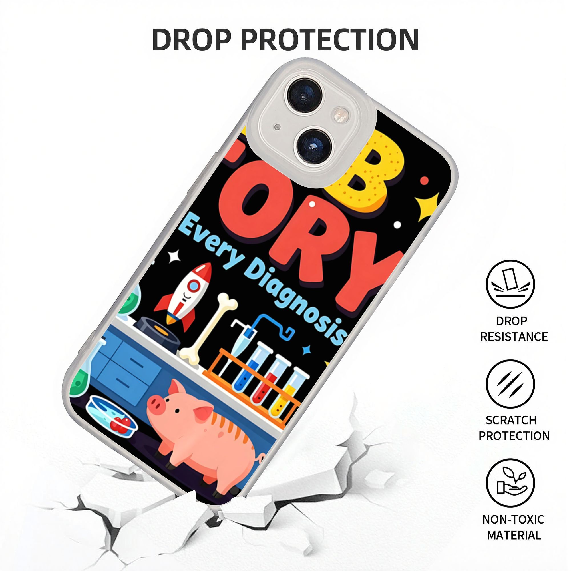 เคสโทรศัพท์กันกระแทก New Armor - Medical Laboratory Technician บทวิจารณ์และราคา