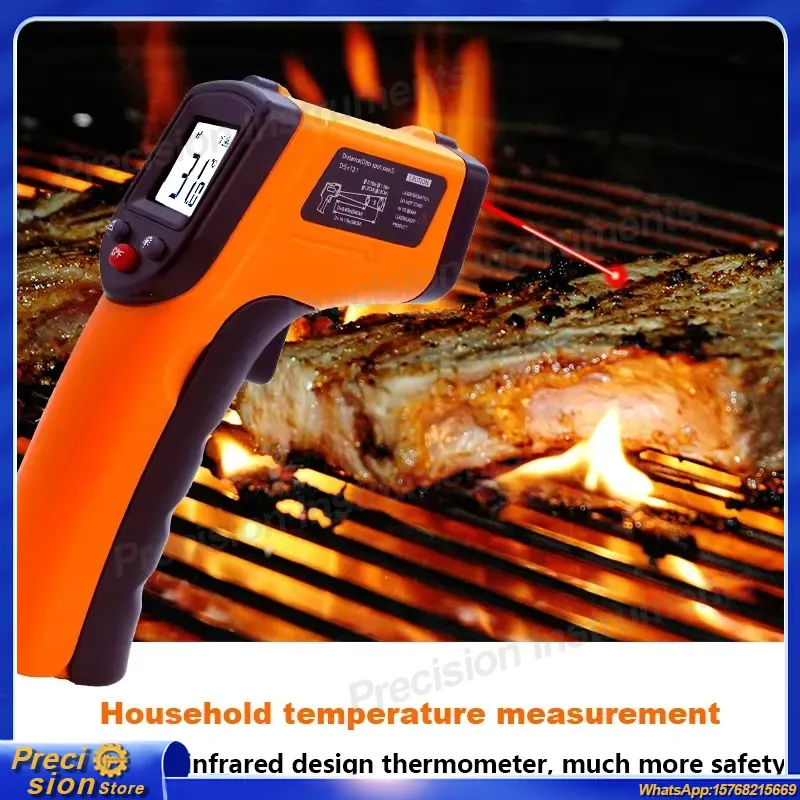 เครื่องวัดอุณหภูมิอินฟราเรดแบบ - Digital Thermometer Infrared บทวิจารณ์และราคา