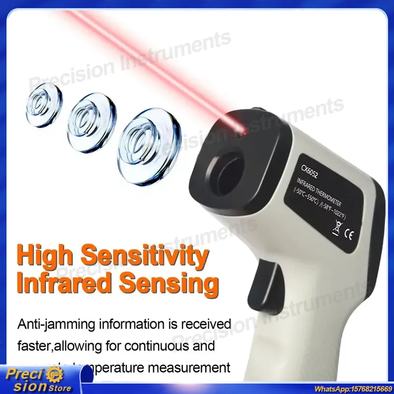 CX6050 เครื่องวัดอุณหภูมิอินฟร - Digital Thermometer Infrared บทวิจารณ์และราคา