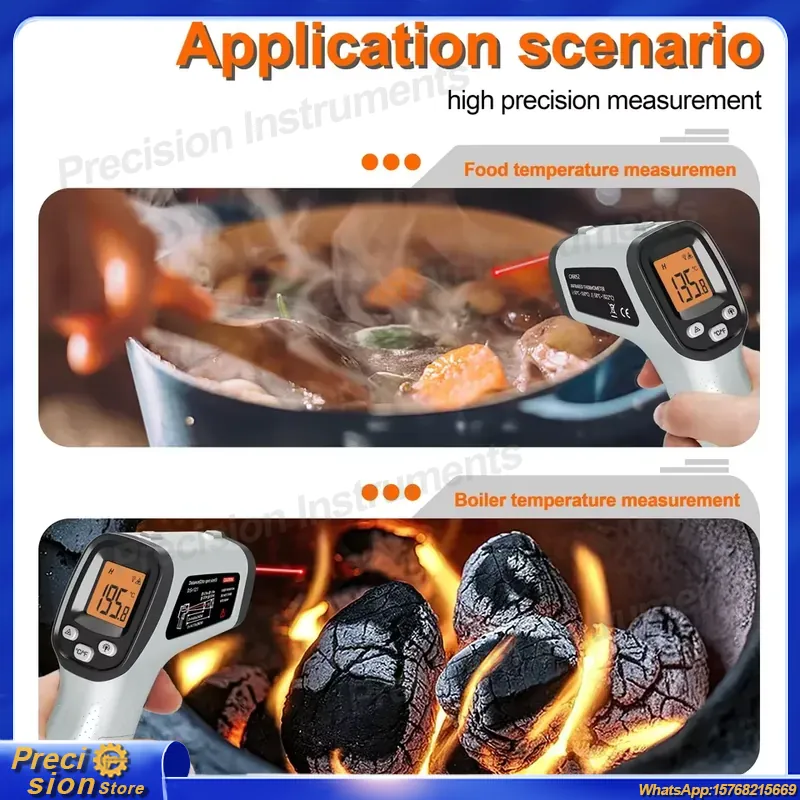 CX6050 เครื่องวัดอุณหภูมิอินฟร - Digital Thermometer Infrared บทวิจารณ์และราคา