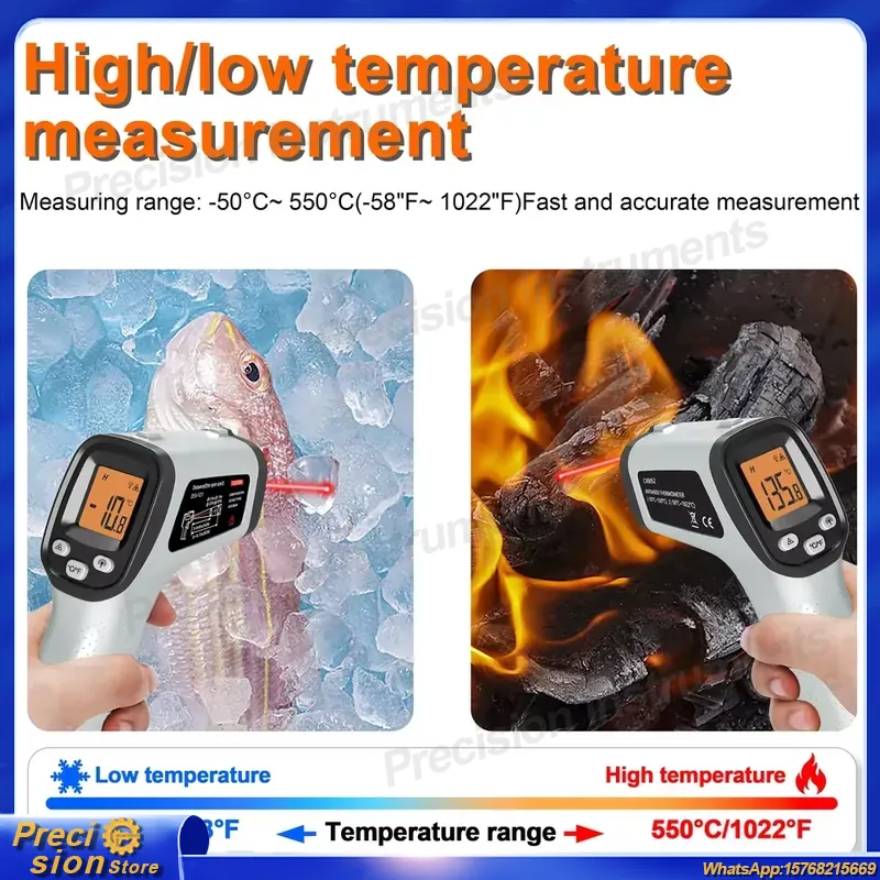 CX6050 เครื่องวัดอุณหภูมิอินฟร - Digital Thermometer Infrared บทวิจารณ์และราคา